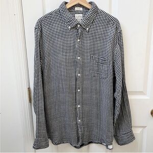 NWT J. Crew Slim Double-weave Shirt in Gingham